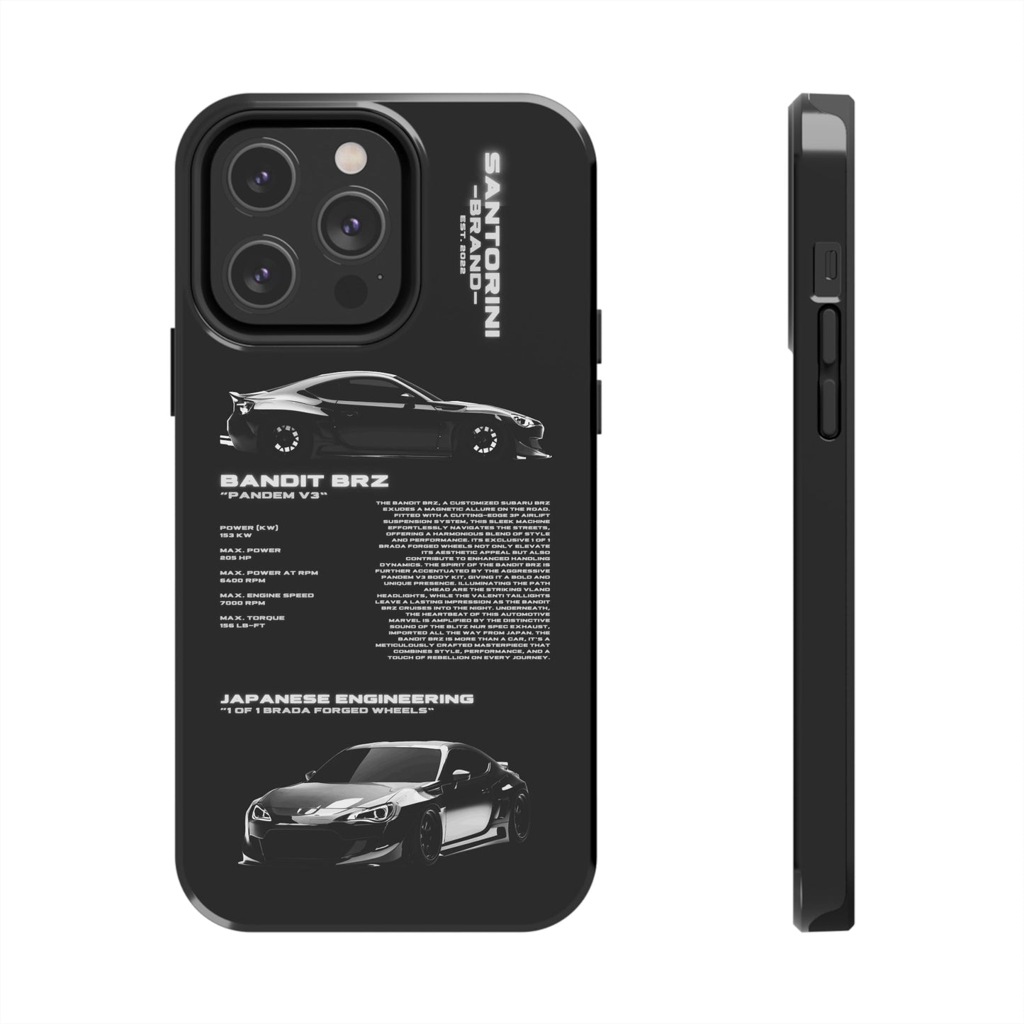 "Bandit BRZ" Black Case