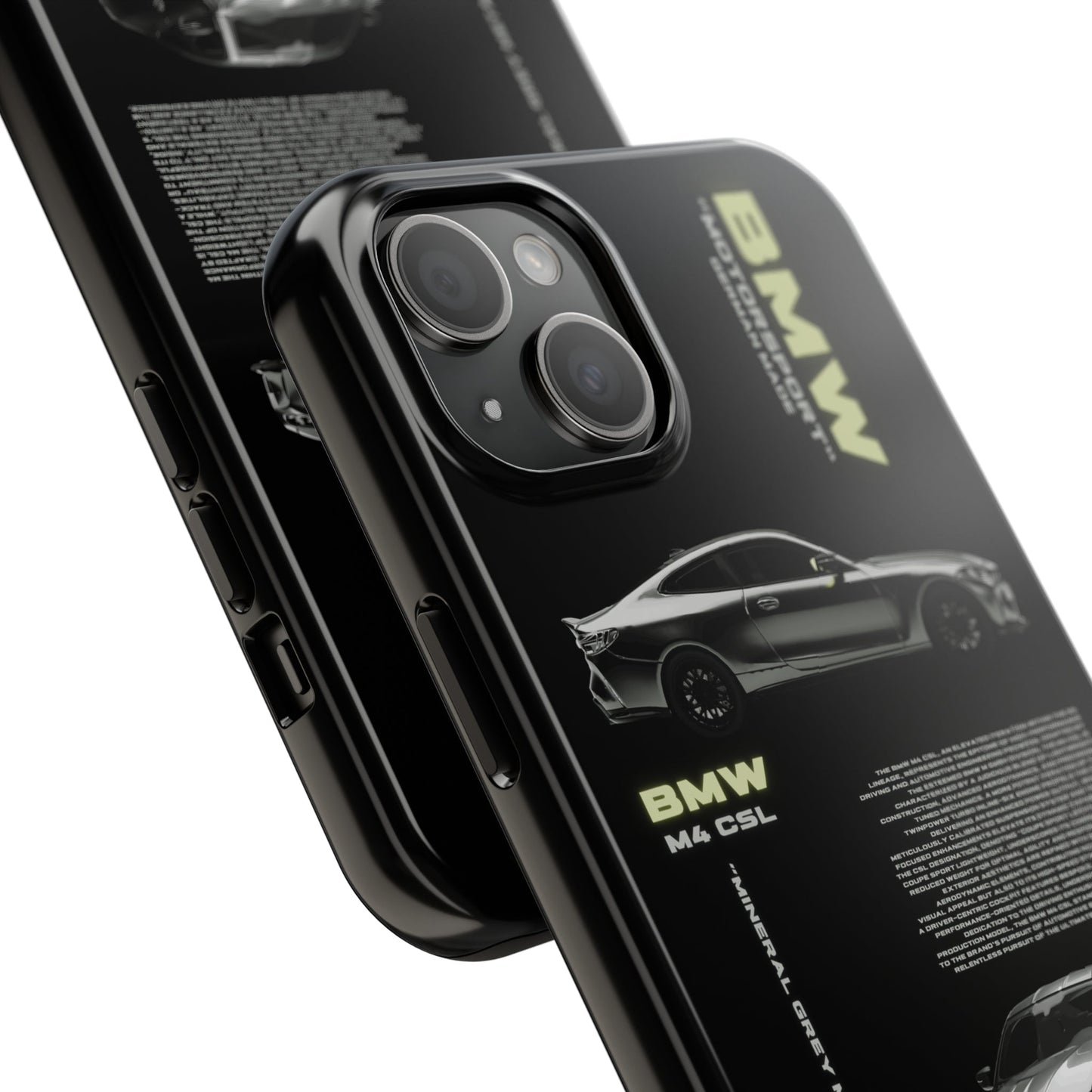 "M4 CSL" Black Case