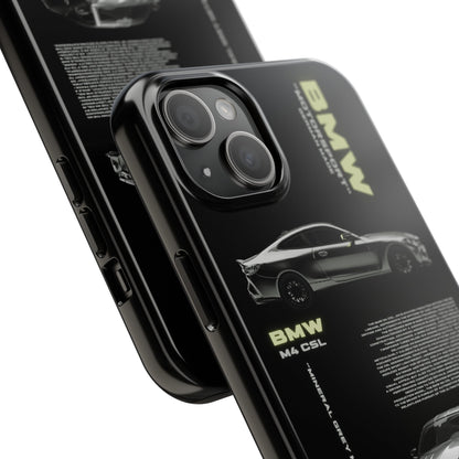 "M4 CSL" Black Case