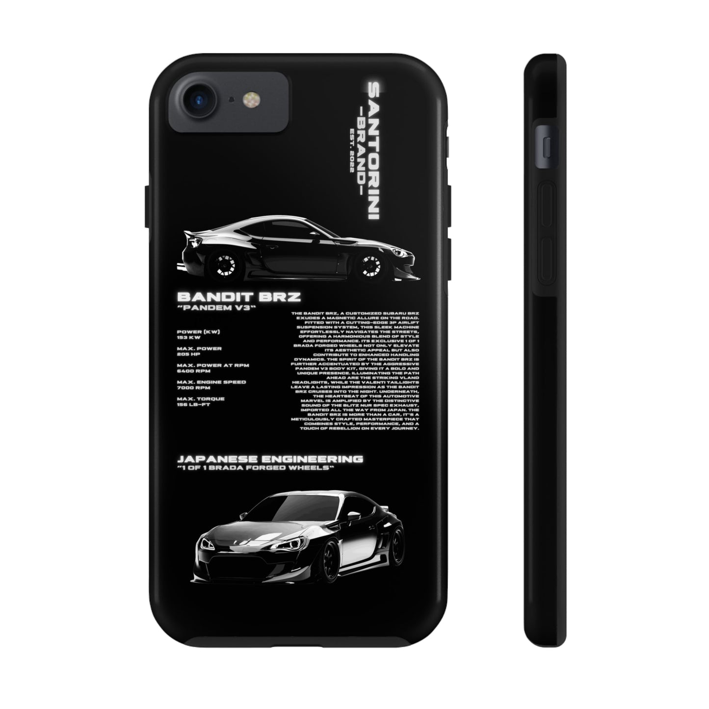 "Bandit BRZ" Black Case