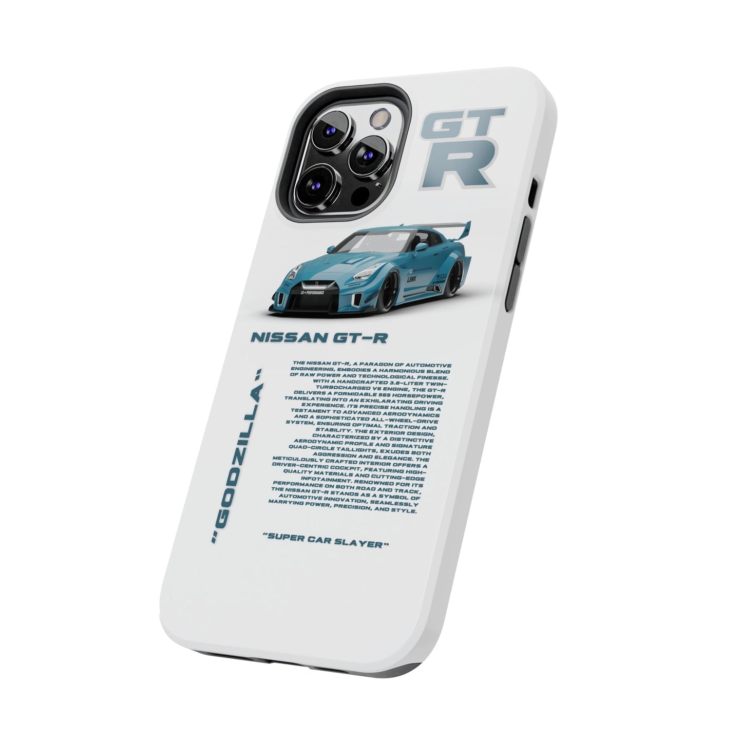 "Nissan GTR" White Case