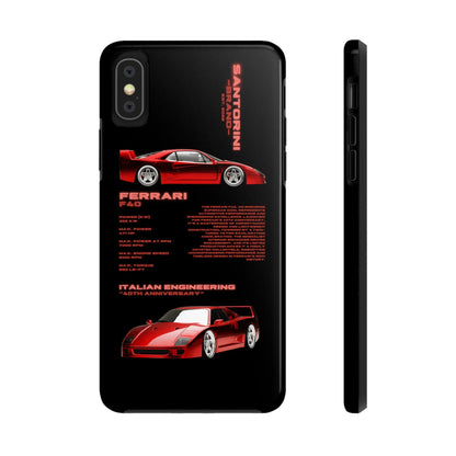 "Ferrari F40" Black Case