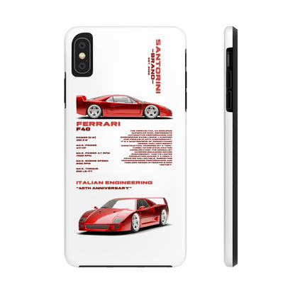 "Ferrari F40" White Case