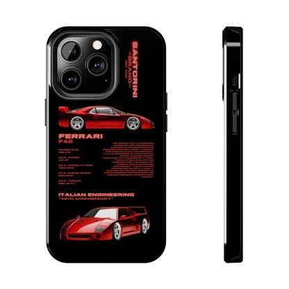 "Ferrari F40" Black Case