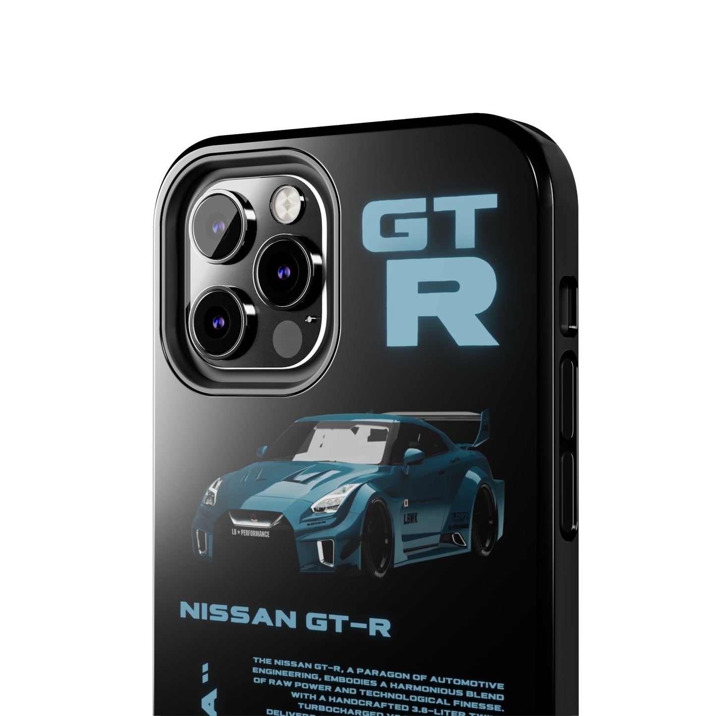 "Nissan GT-R" Black Case