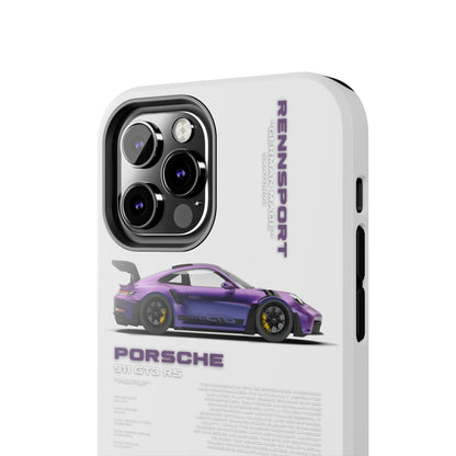 "Porsche GT3 RS" White Case