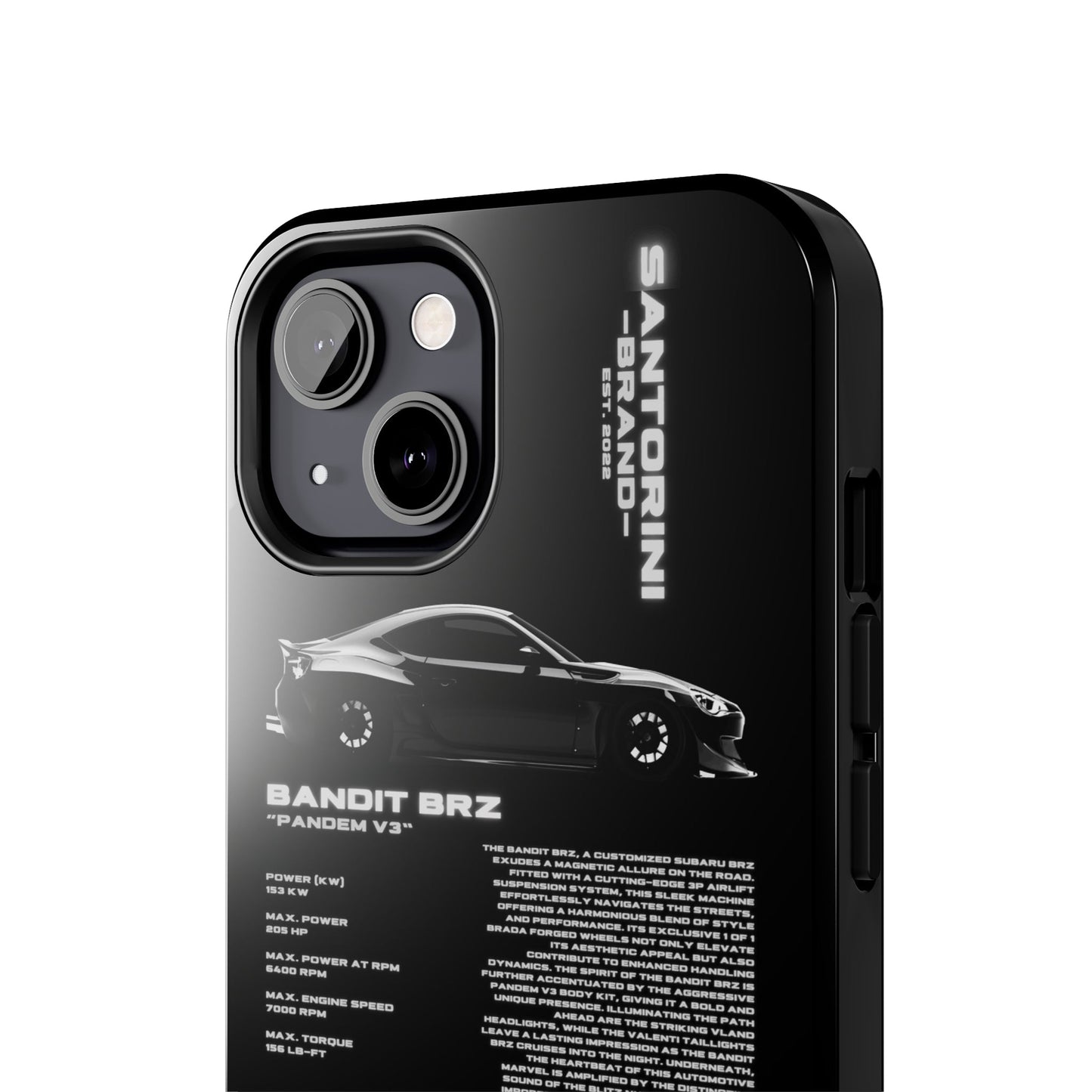 "Bandit BRZ" Black Case