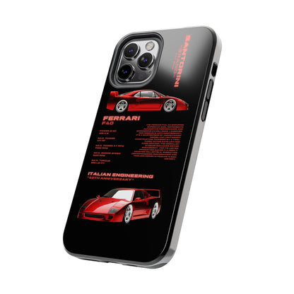 "Ferrari F40" Black Case