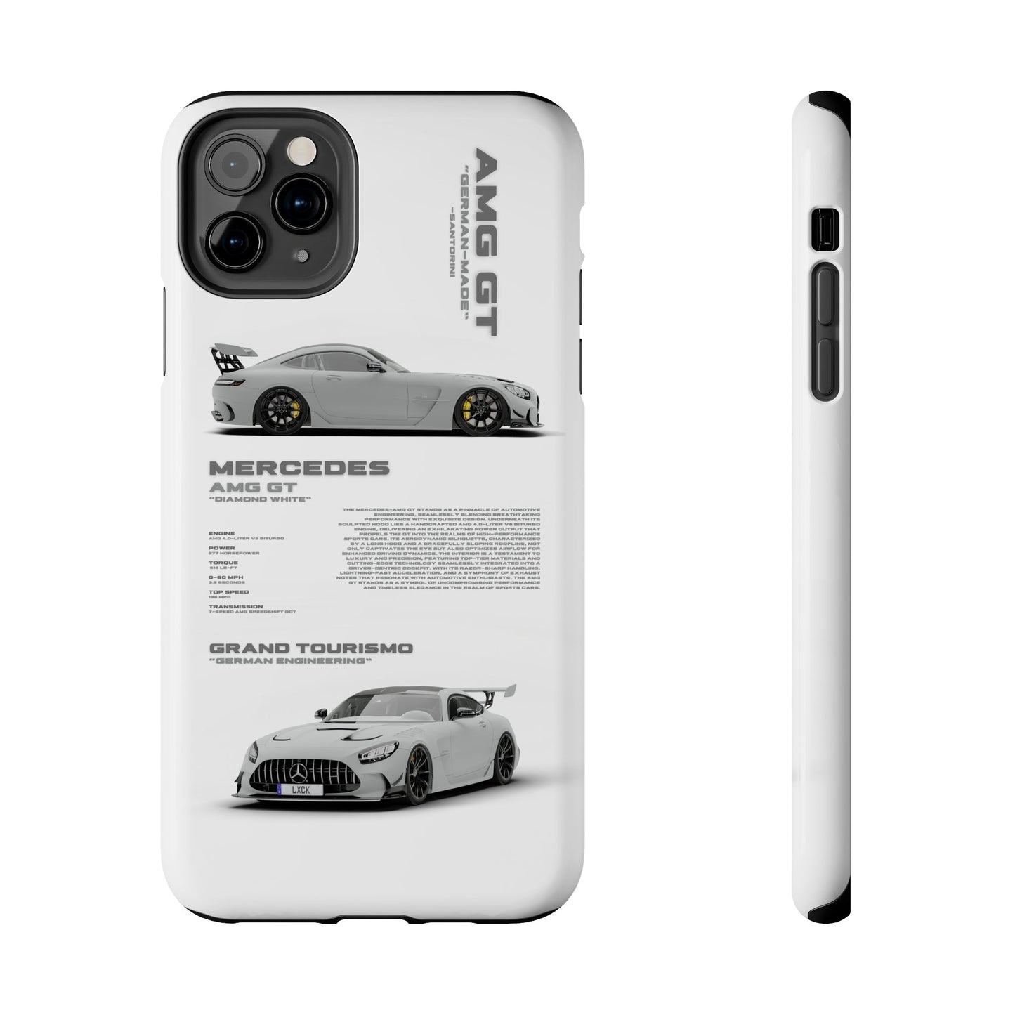 "AMG-GT" White Case