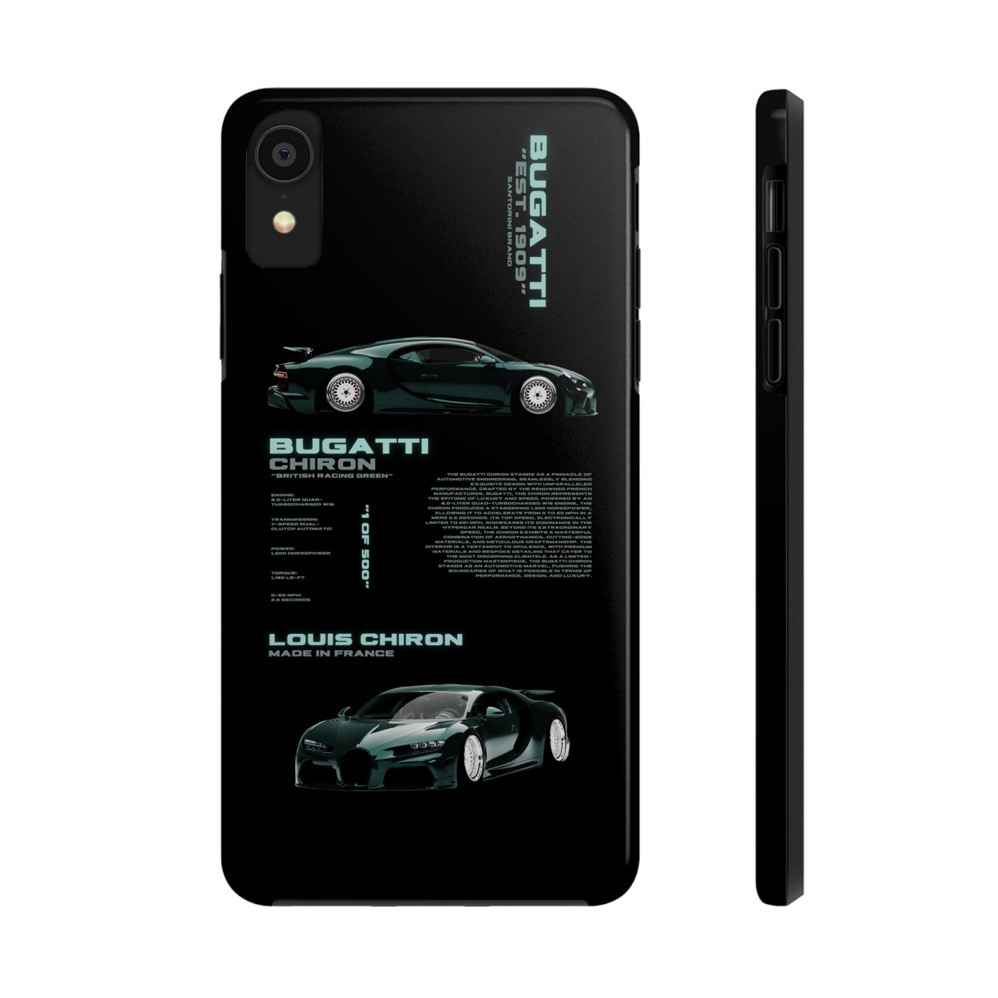 "Bugatti" Black Case