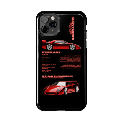 "Ferrari F40" Black Case