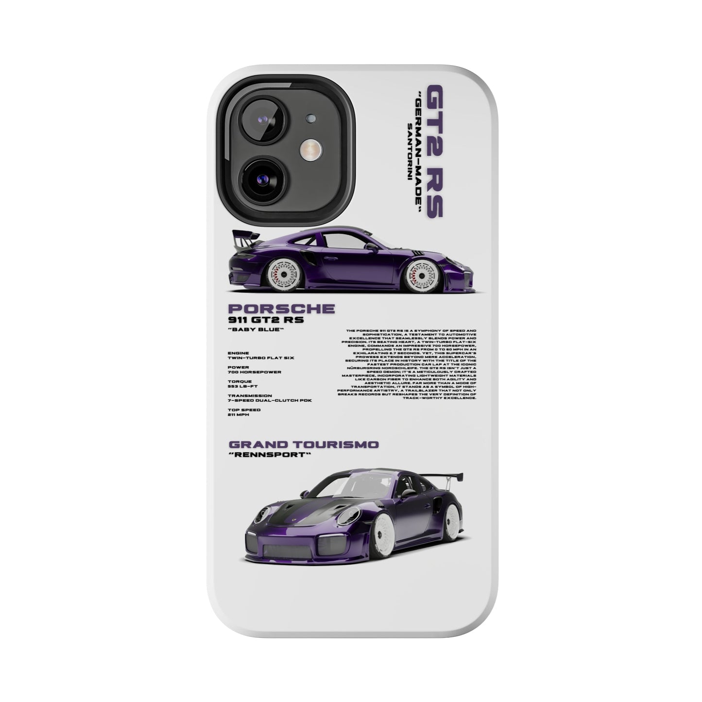 "Purple Candy" White Case