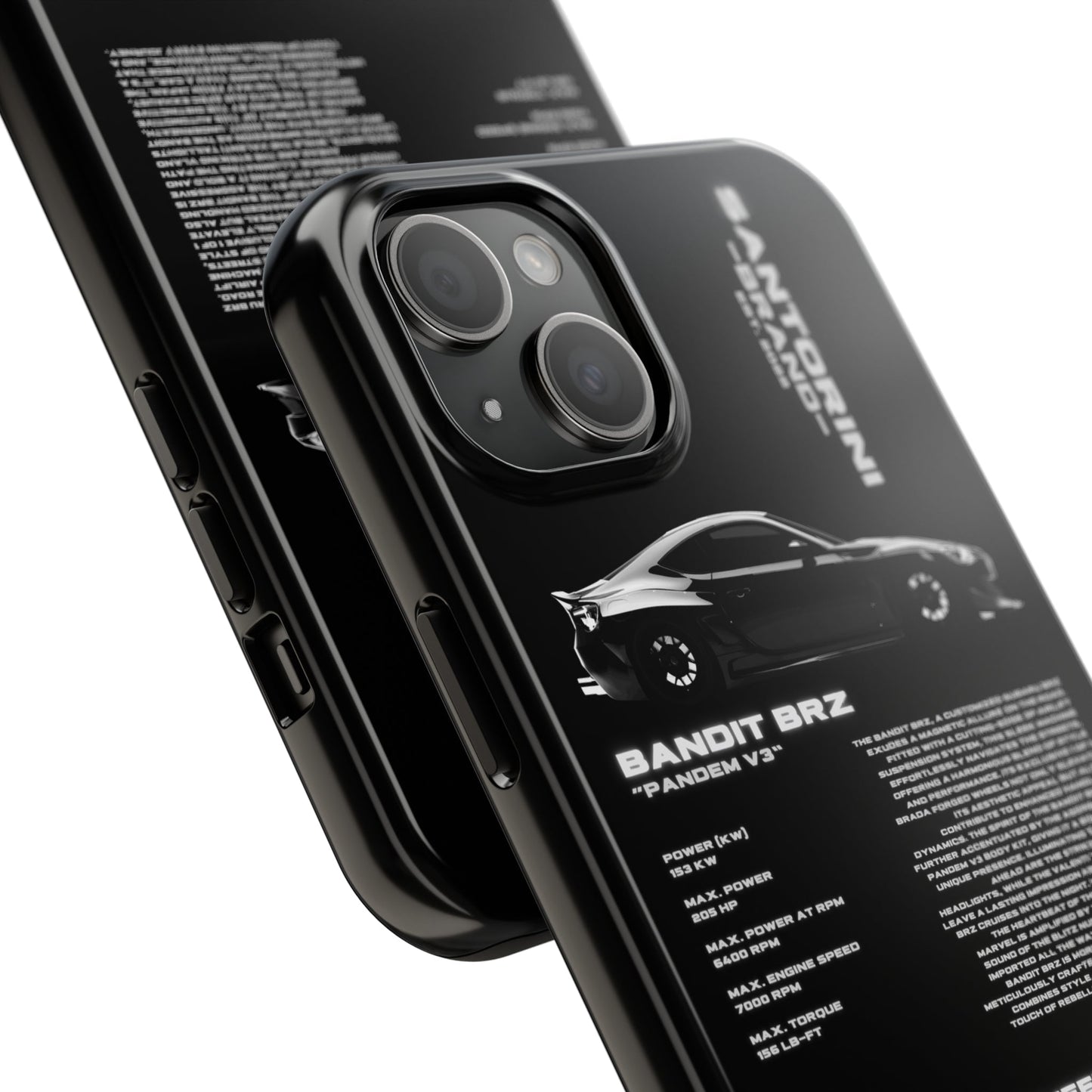 "Bandit BRZ" Black Case