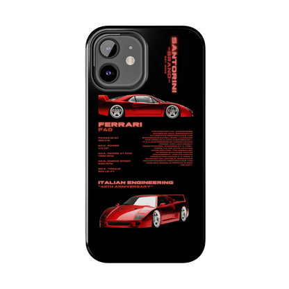 "Ferrari F40" Black Case