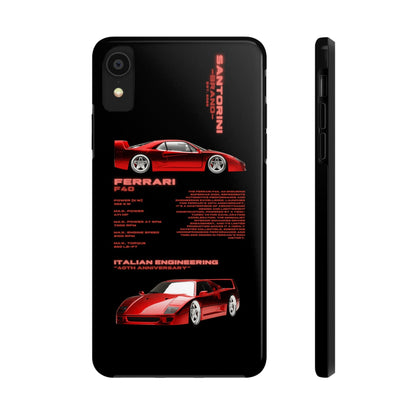 "Ferrari F40" Black Case