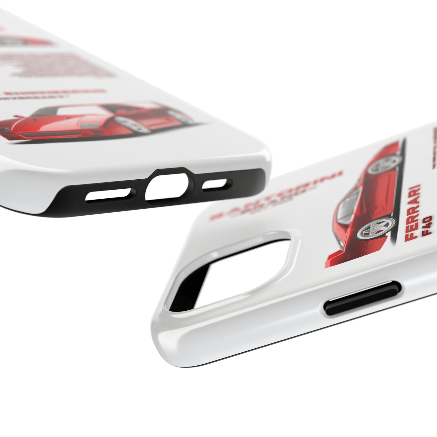 "Ferrari F40" White Case