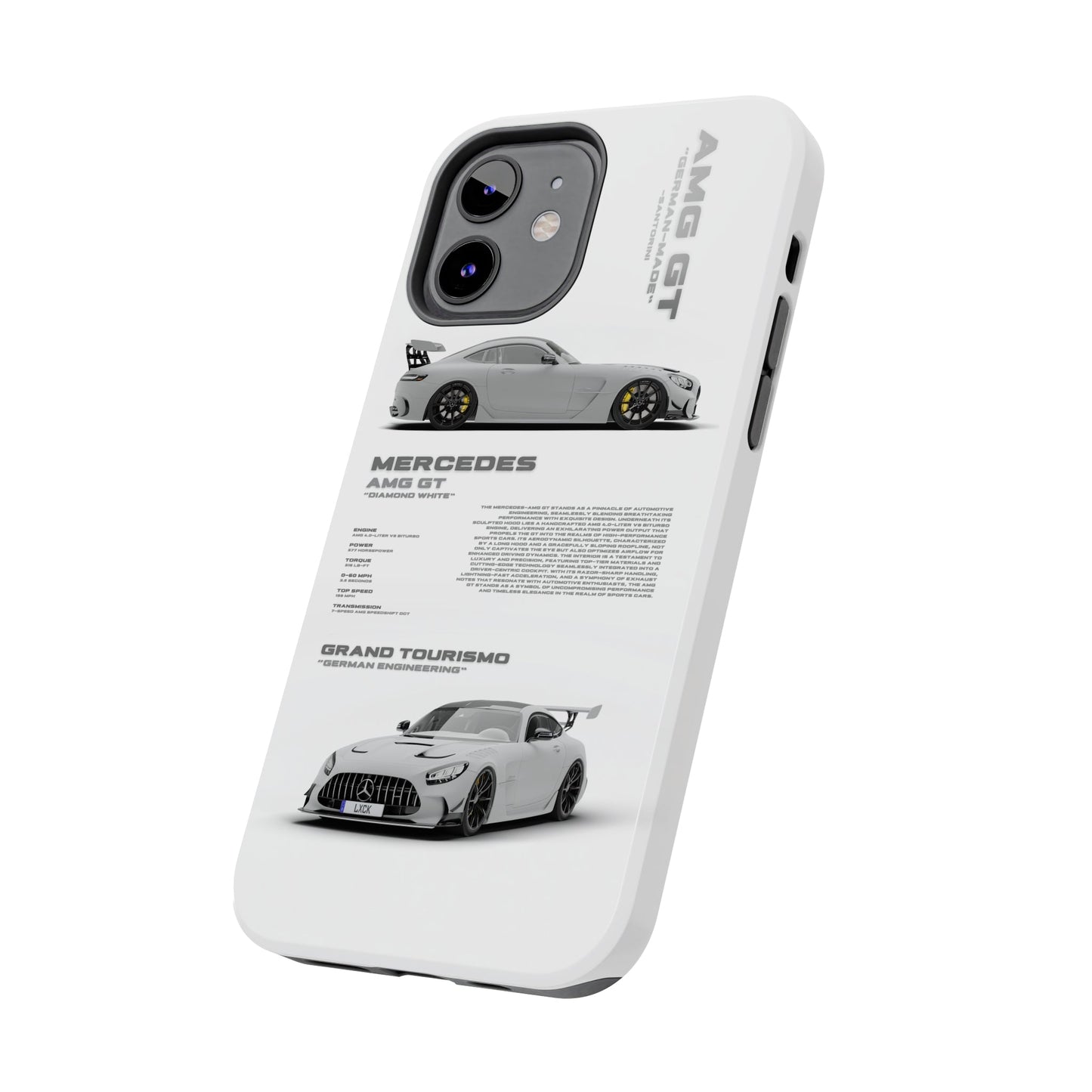 "AMG-GT" White Case