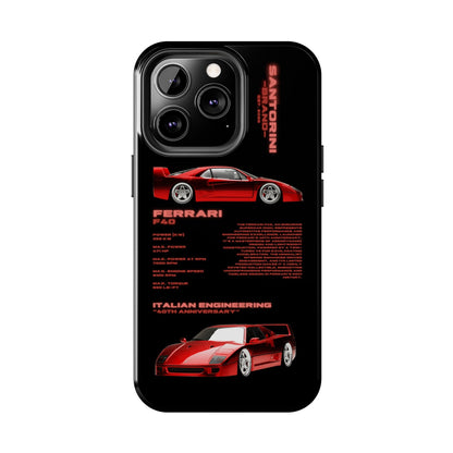 "Ferrari F40" Black Case