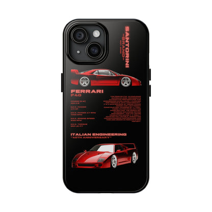 "Ferrari F40" Black Case