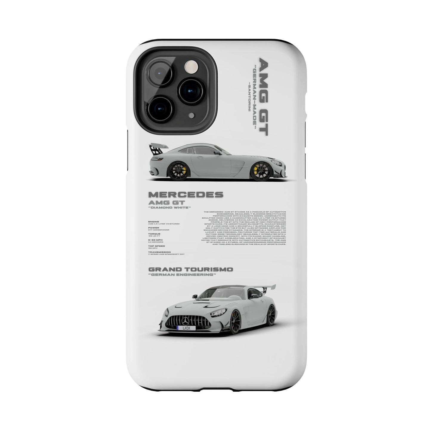 "AMG-GT" White Case