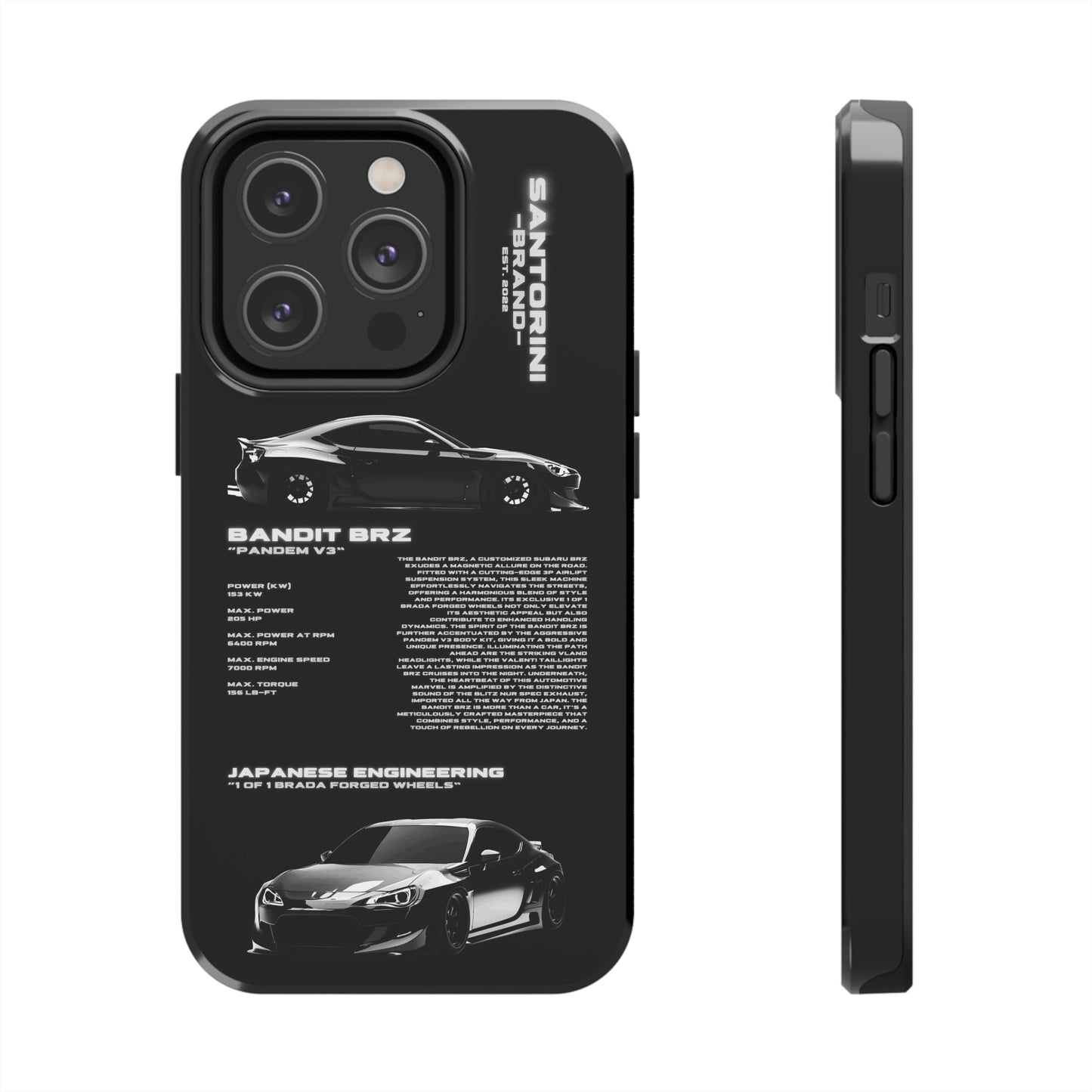 "Bandit BRZ" Black Case