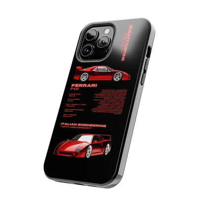 "Ferrari F40" Black Case