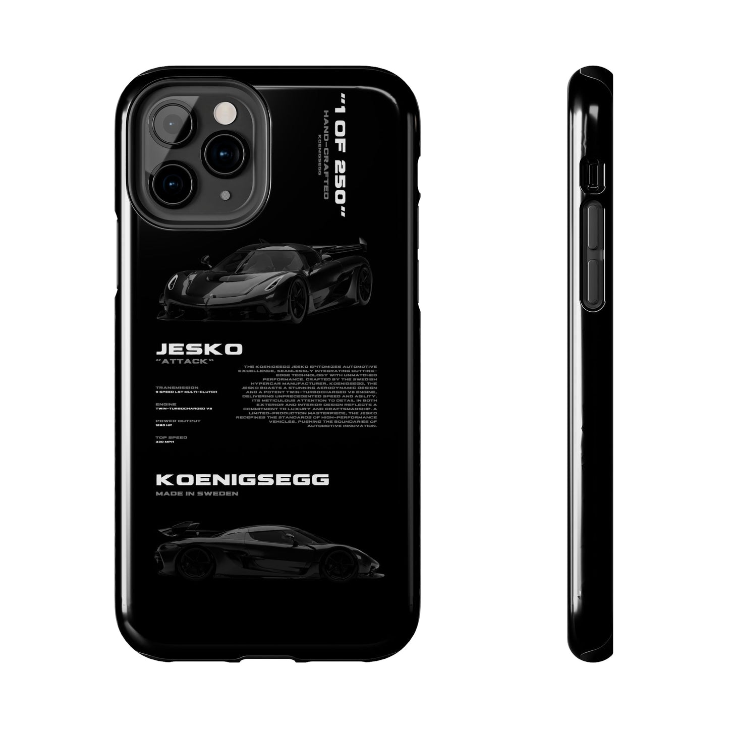 "Jesko" Black Case