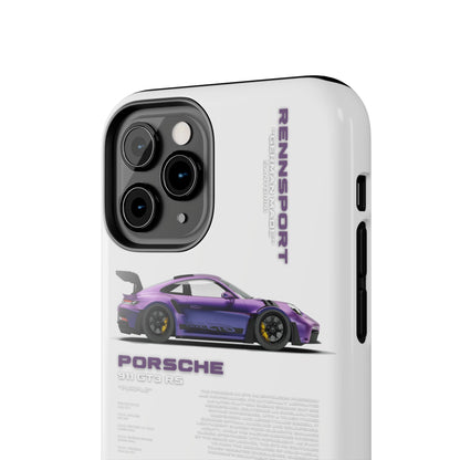 "Porsche GT3 RS" White Case