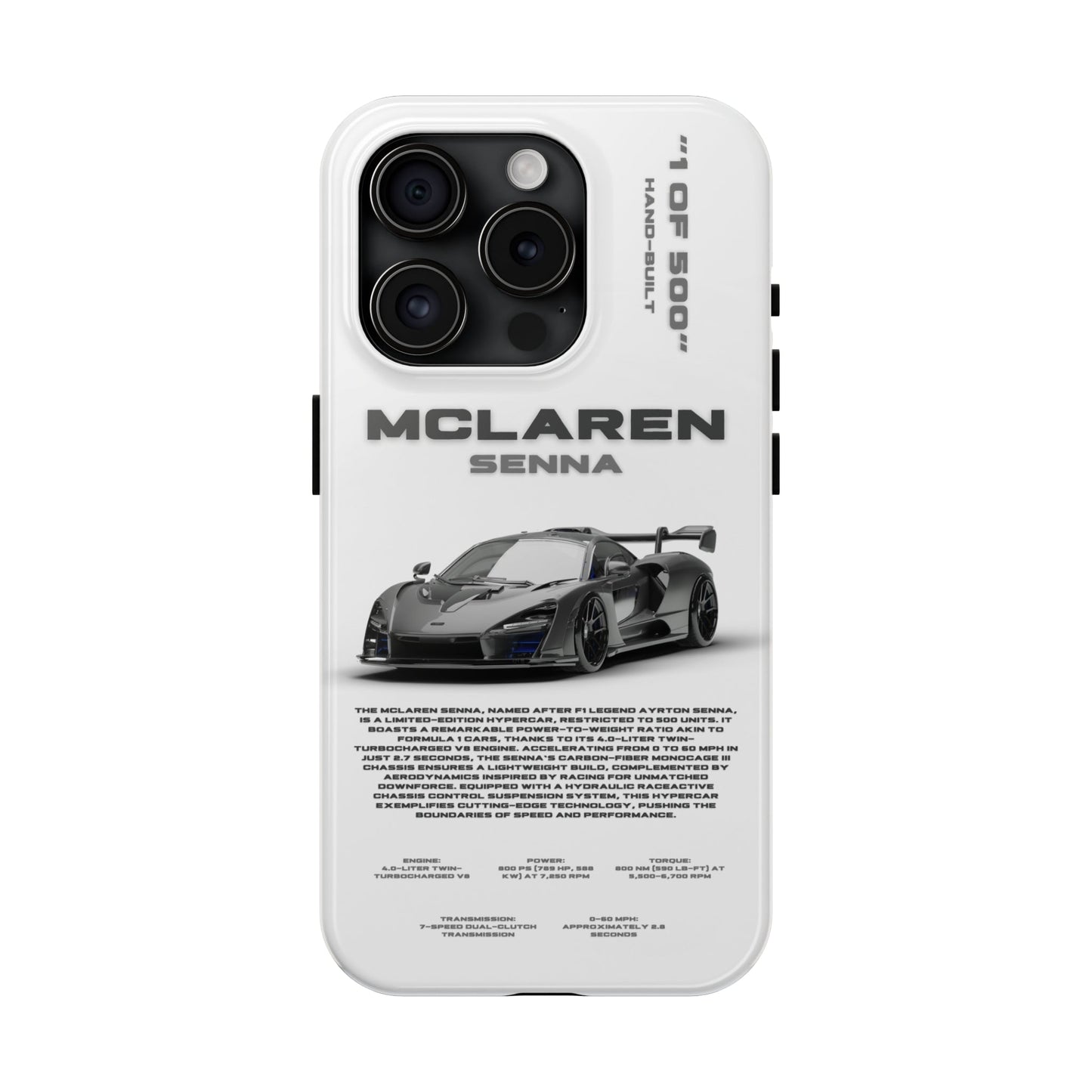 "Senna" White Case