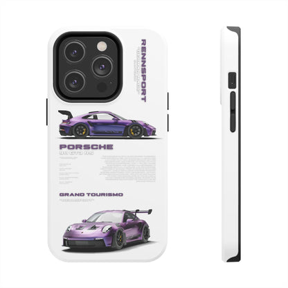 "Porsche GT3 RS" White Case