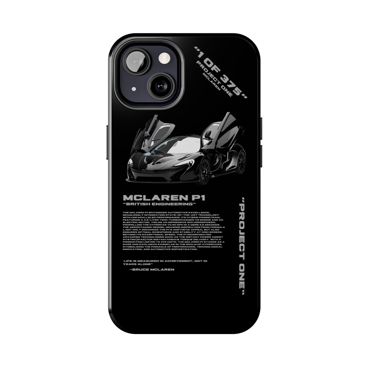 "McLaren P1" Black Case