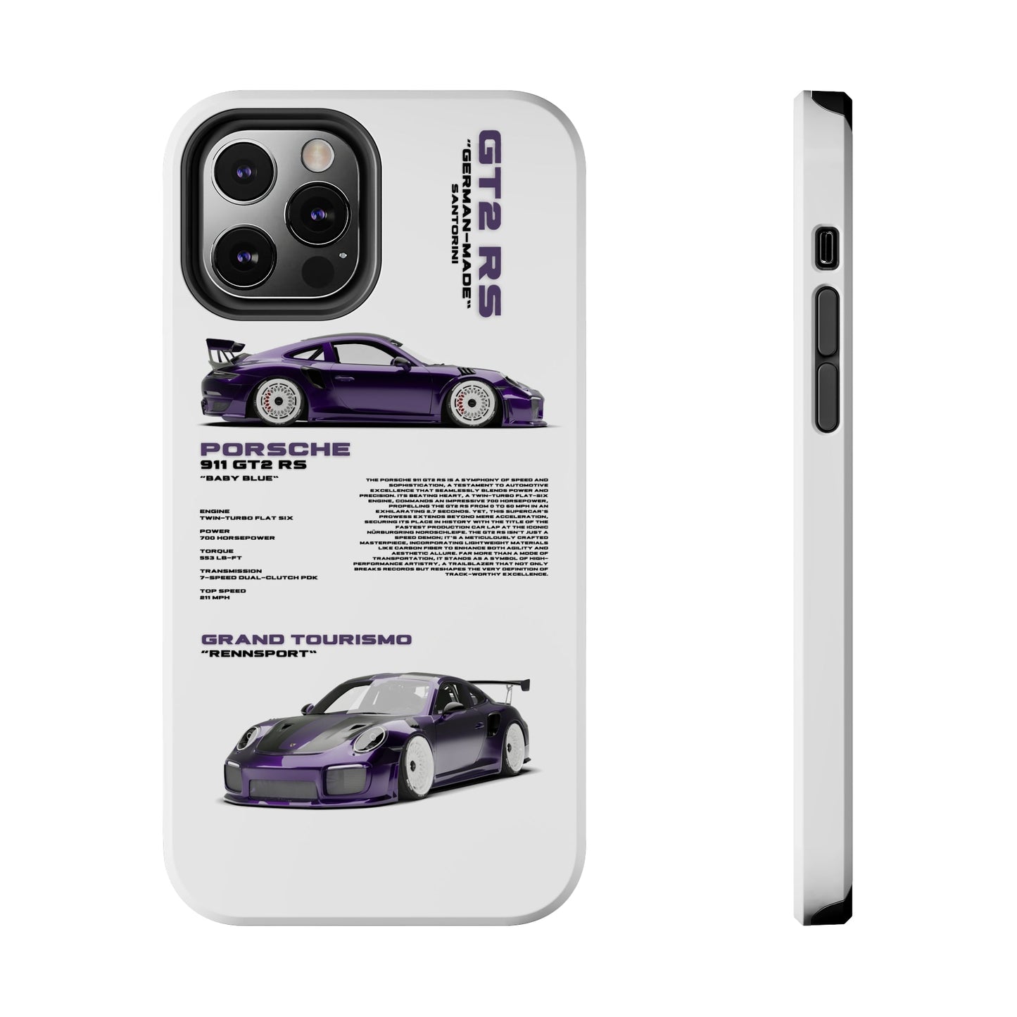 "Purple Candy" White Case