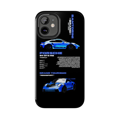 "Shark Blue" Black Case