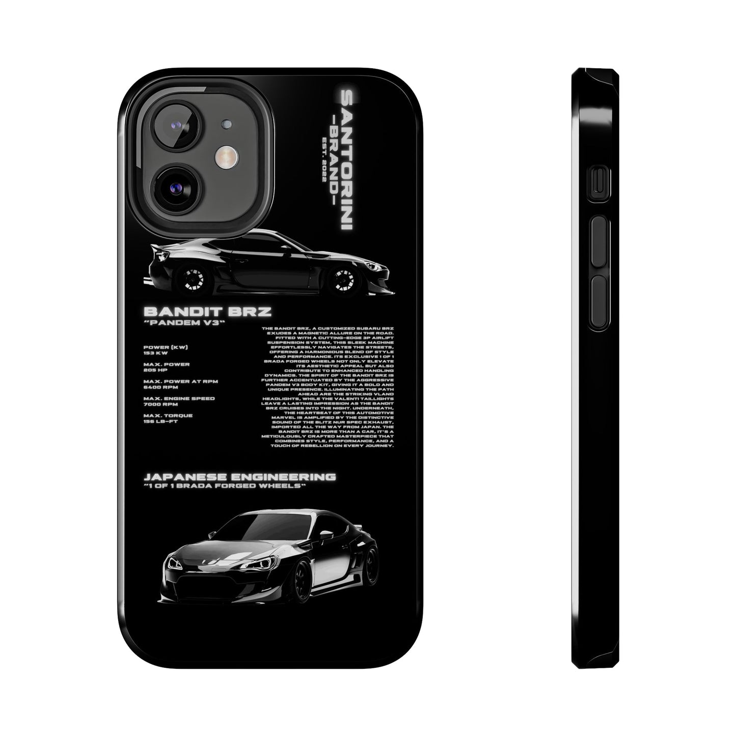 "Bandit BRZ" Black Case