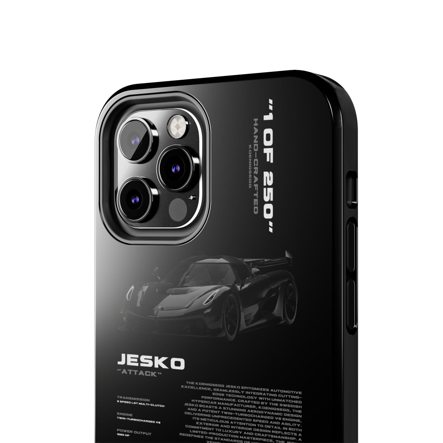 "Jesko" Black Case