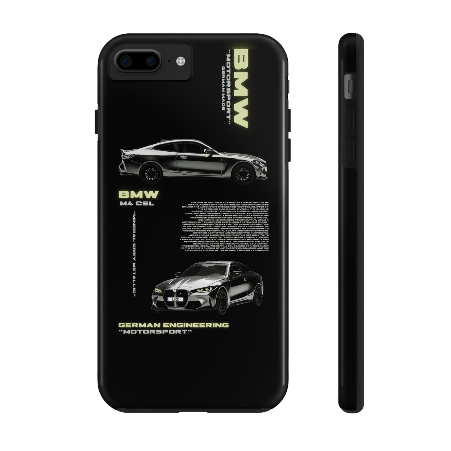 "M4 CSL" Black Case