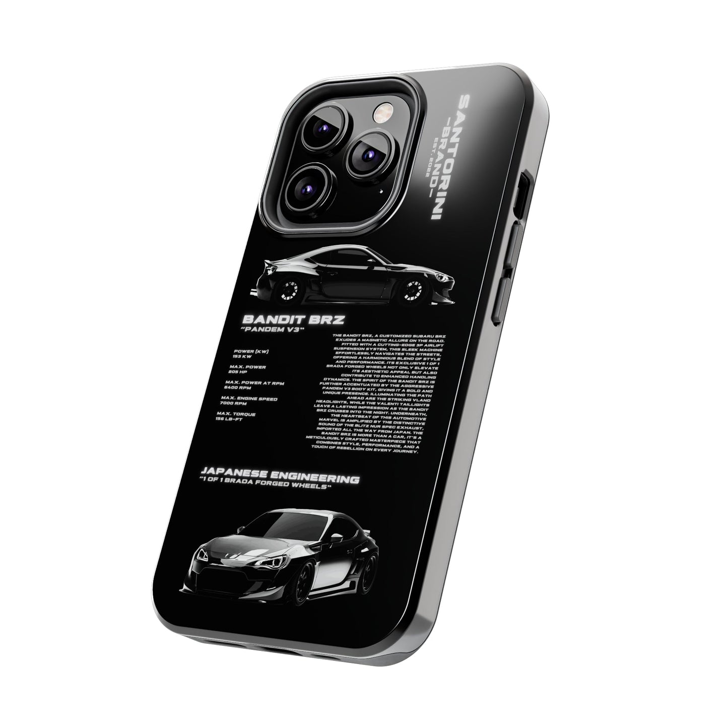 "Bandit BRZ" Black Case