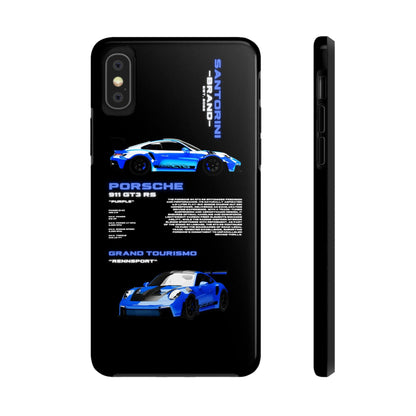 "Shark Blue" Black Case