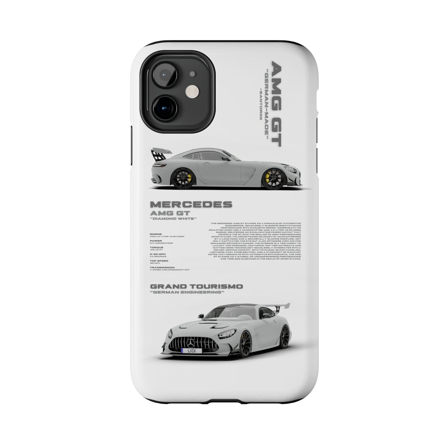 "AMG-GT" White Case