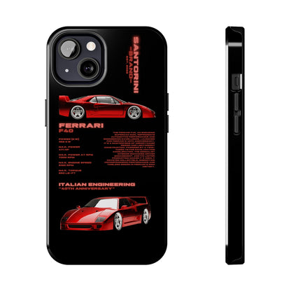 "Ferrari F40" Black Case