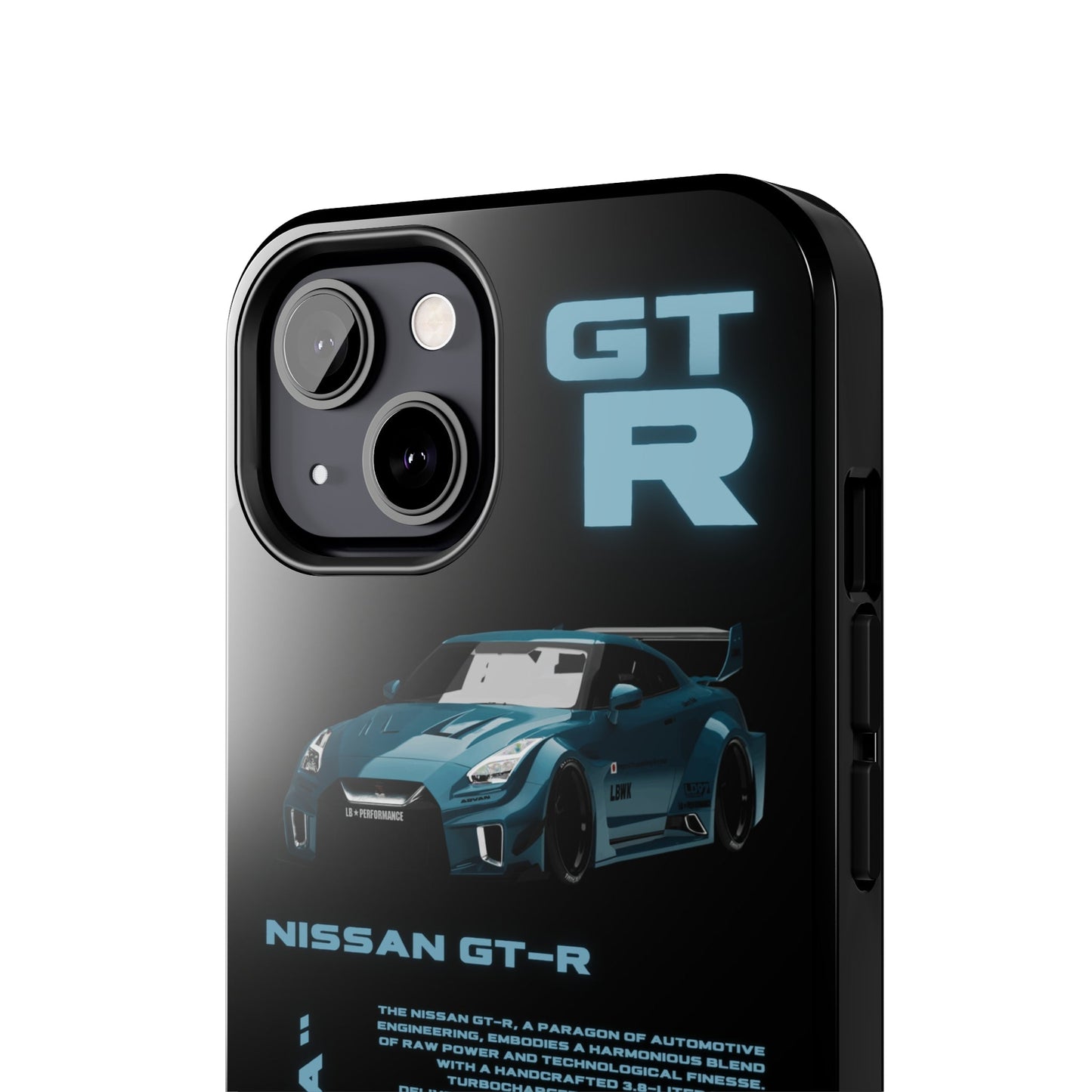 "Nissan GT-R" Black Case