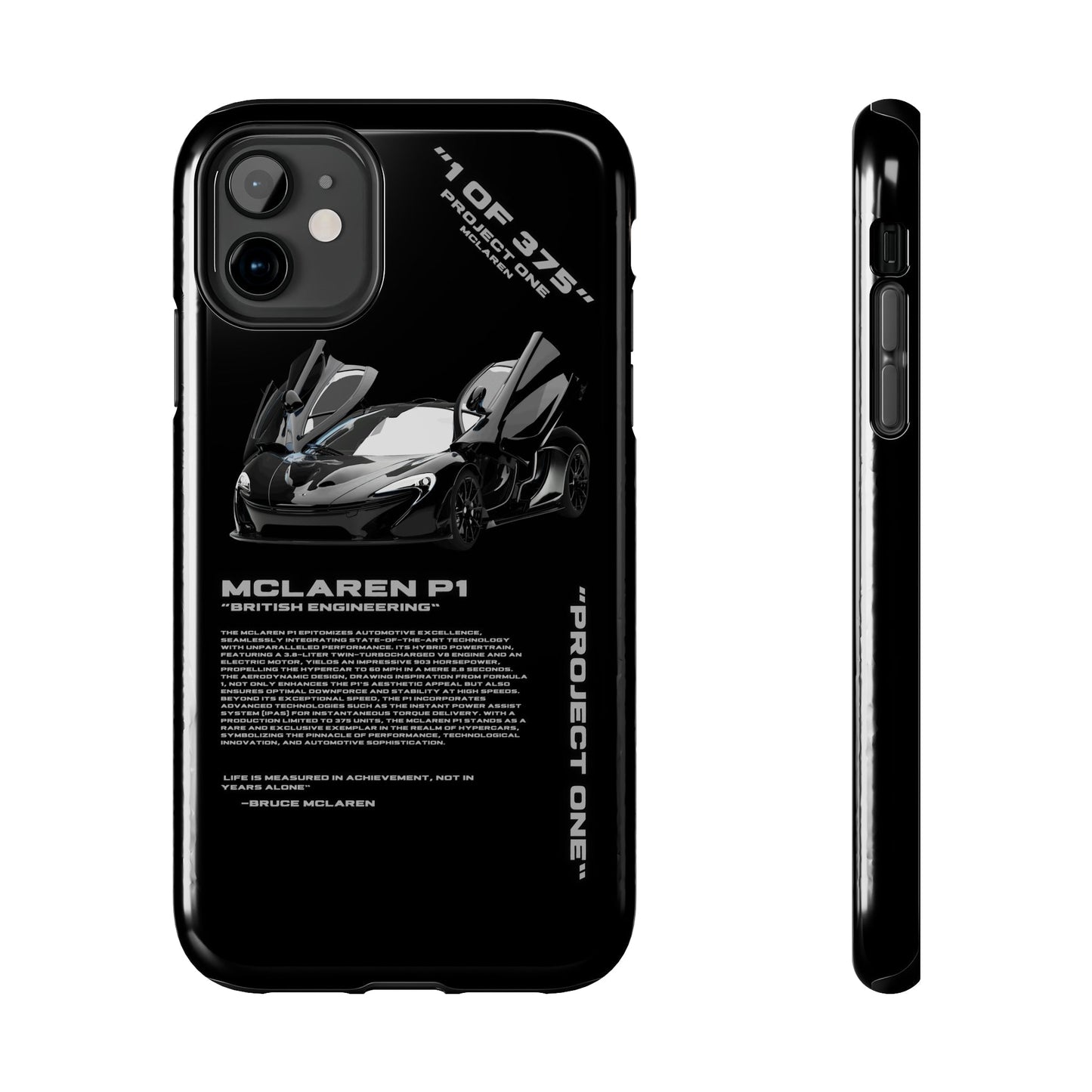 "McLaren P1" Black Case