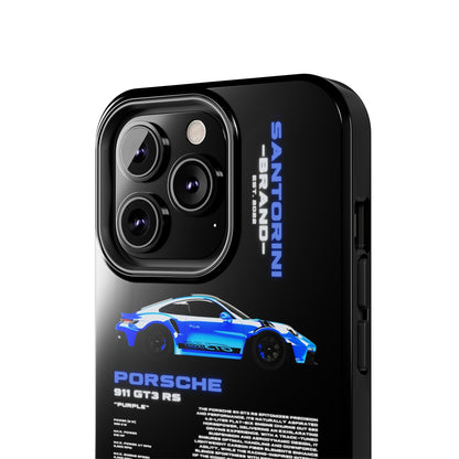 "Shark Blue" Black Case