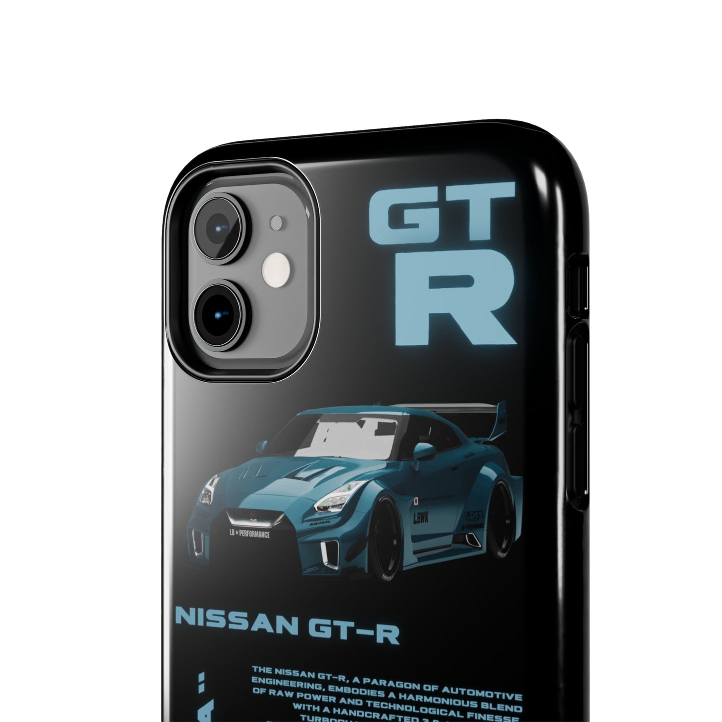 "Nissan GT-R" Black Case