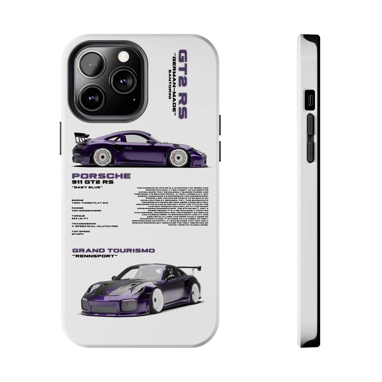 "Purple Candy" White Case