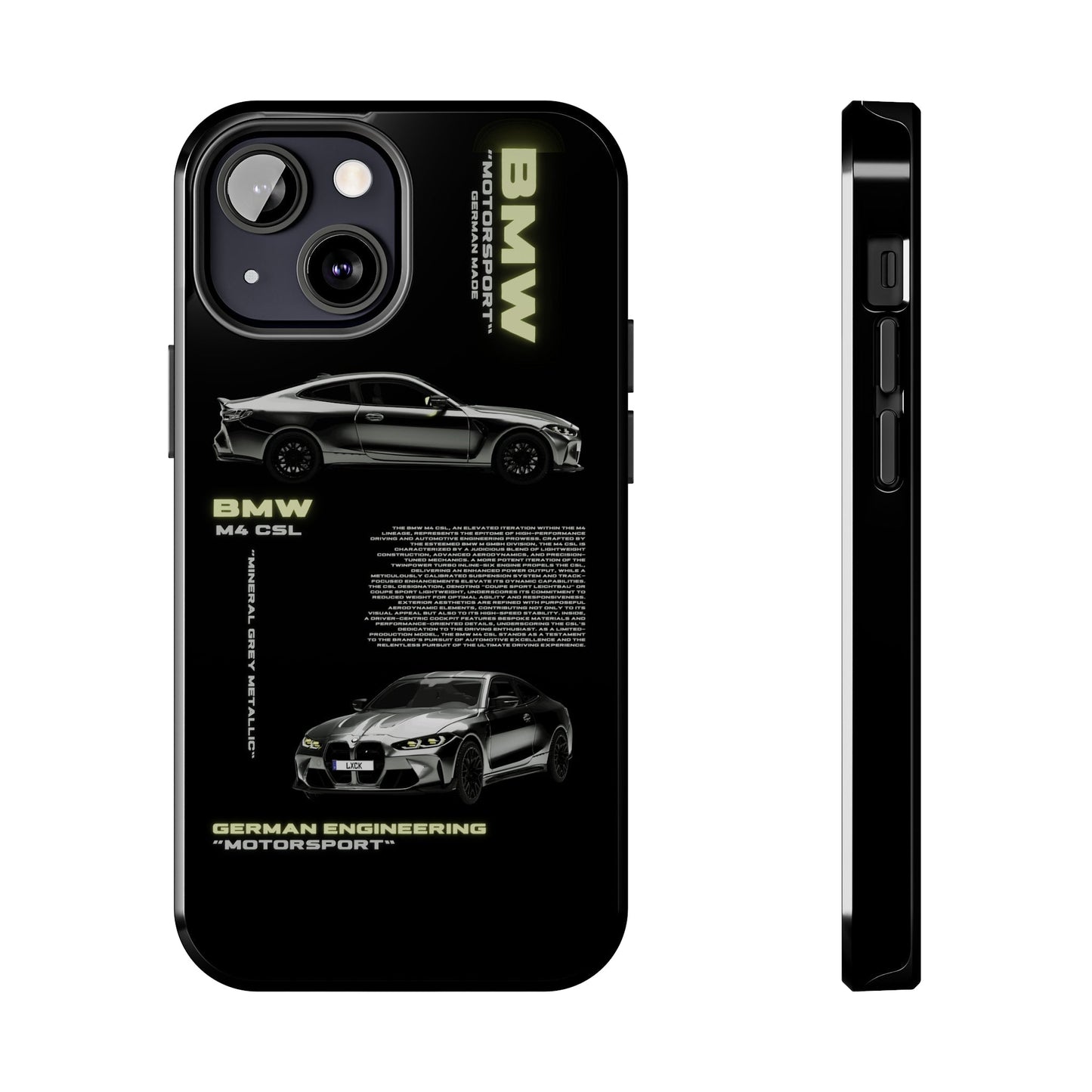 "M4 CSL" Black Case