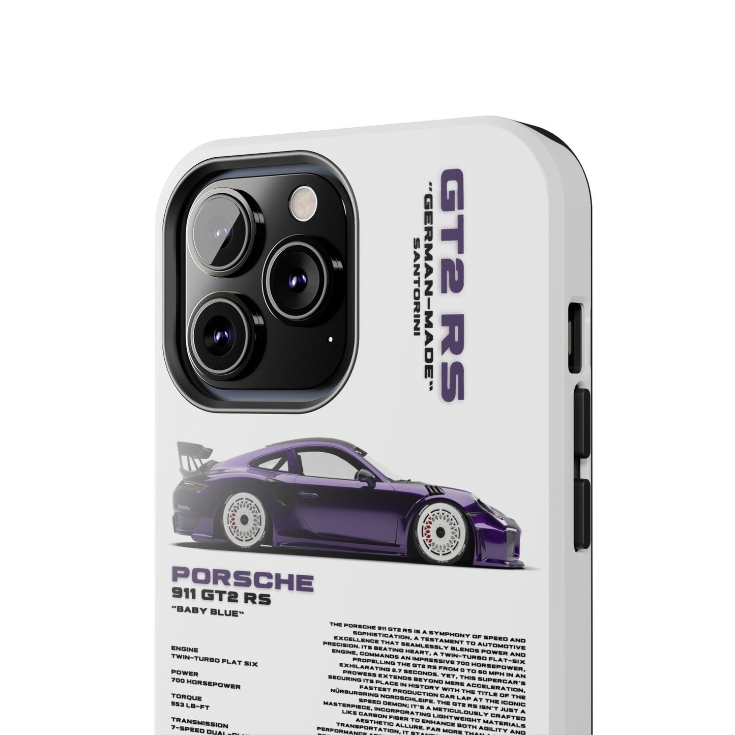 "Purple Candy" White Case