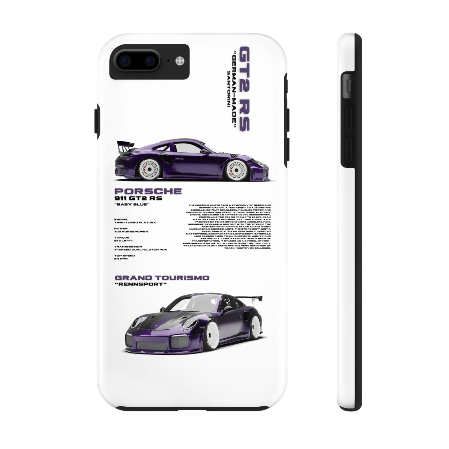 "Purple Candy" White Case