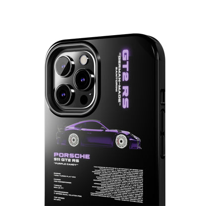 "Purple Candy" Black Case