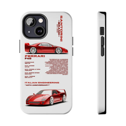 "Ferrari F40" White Case